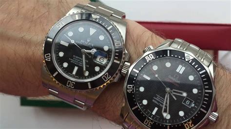 rolex submariner vs omega seamaster 300 master coaxial|rolex seamaster watch.